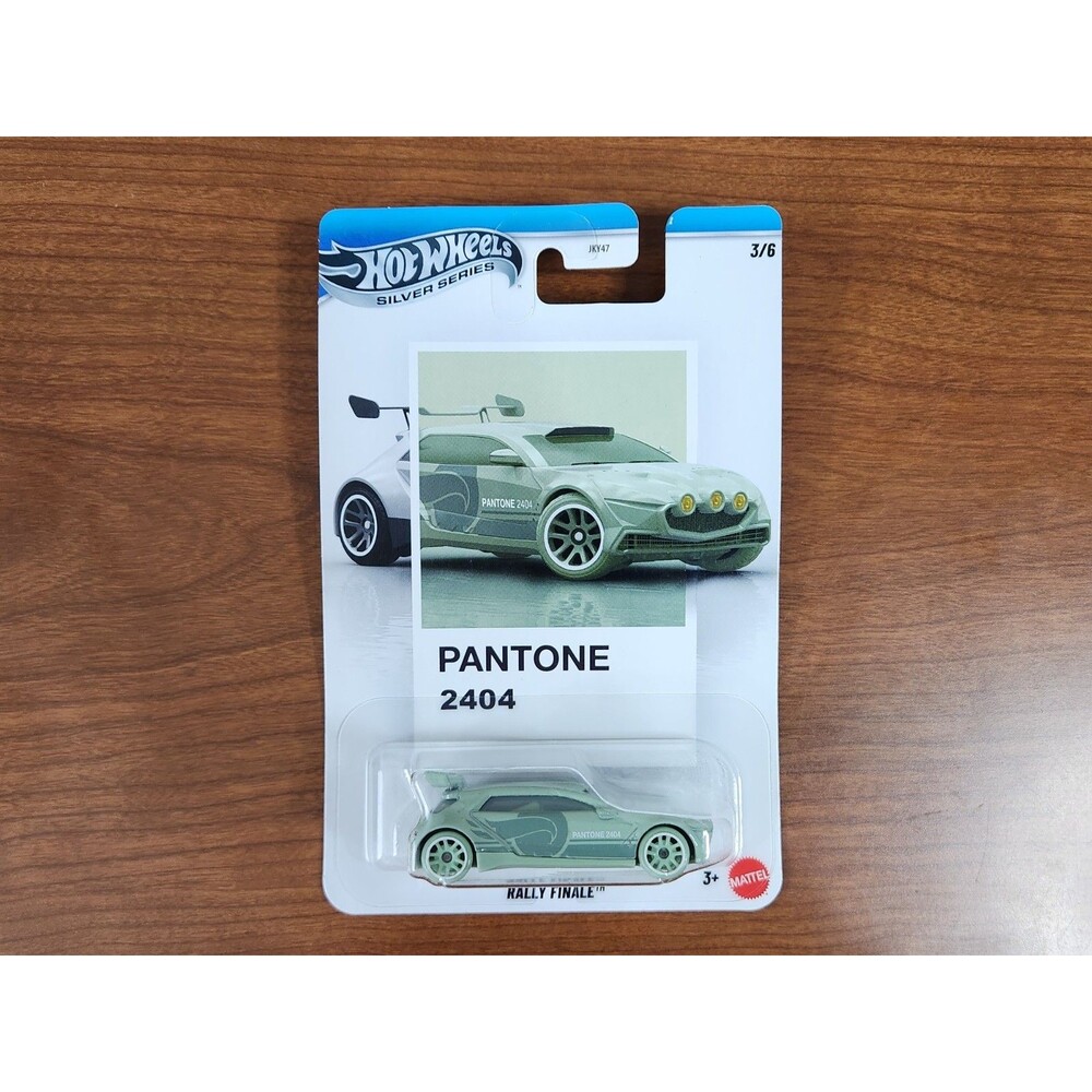 Hot Wheels 2026 PANTONE Series 2404 Rally Finale 3/6 JKY54 Green Brand New